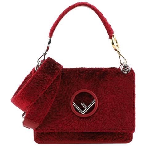 fendi kan i open your heart velvet bag|fendi kan i f purse.